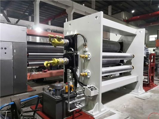 ISO9001 Fast Heating Embossing Calender Machine