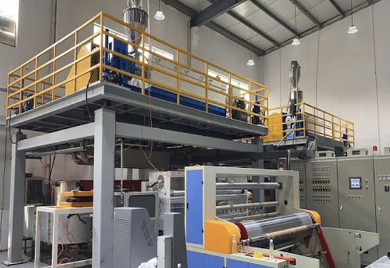 ISO9001 Meltblown Production Line , Meltblown Fabric Production Line